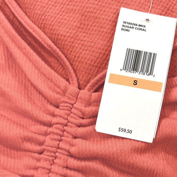 NEW JESSICA SIMPSON - Sweetheart Neck Top With Strappy Details - Picture 6 of 7